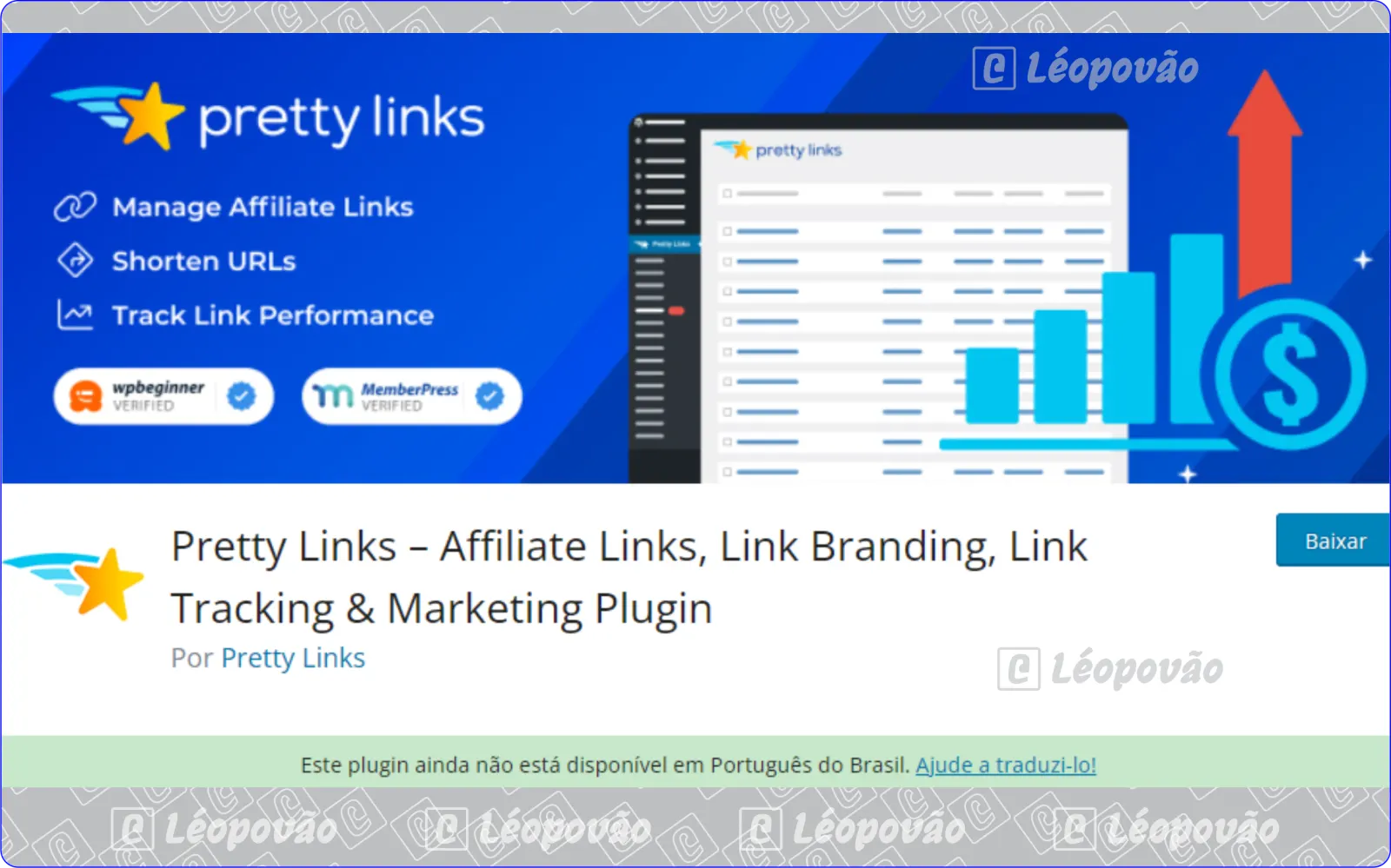 Como criar meu próprio encurtador de links com Pretty Links Plugin WordPress