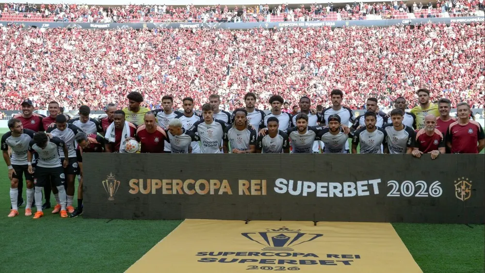 Corinthians derrota o Flamengo e conquista a Supercopa 2026
