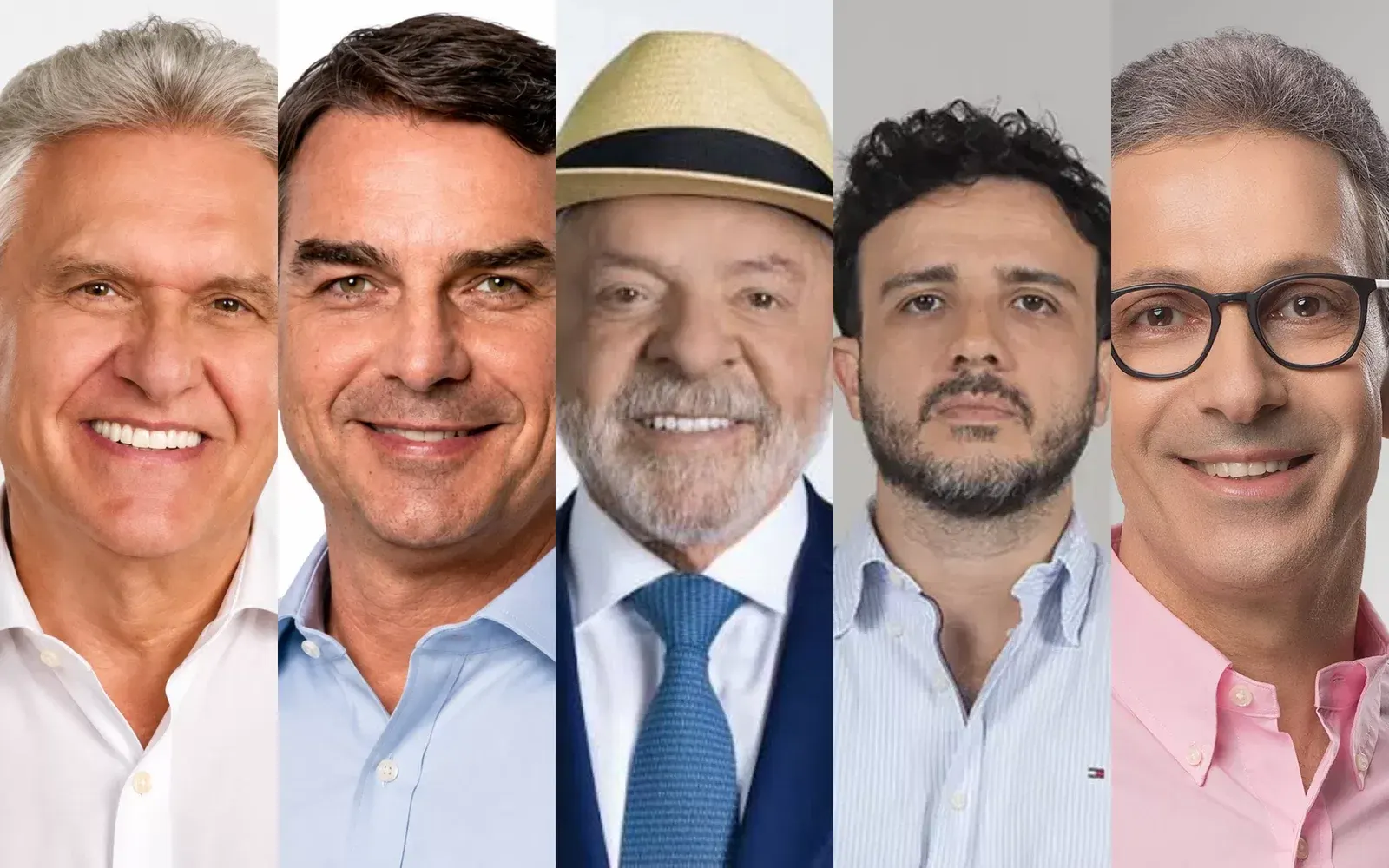 Datafolha no RJ: Flávio Bolsonaro, 41%; Lula, 36%; Renan, 3%; Caiado, 2%; Cury, 2%; Zema, 2%
