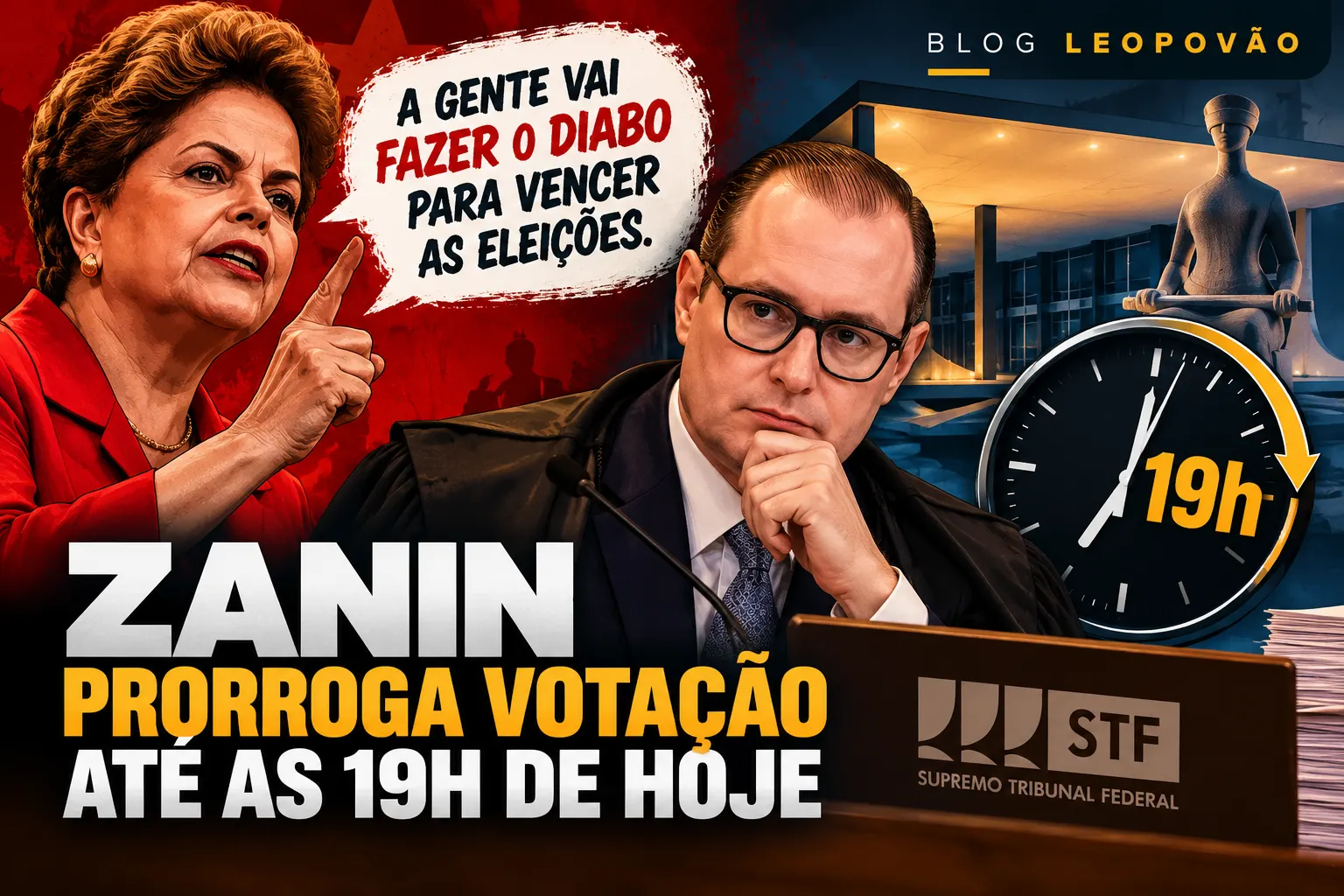 Zanin prorroga votação até as 19h, mas esclarece que urnas já fechadas não serão reabertas